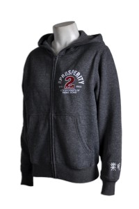 Z218 team zip hoodies custom logo design